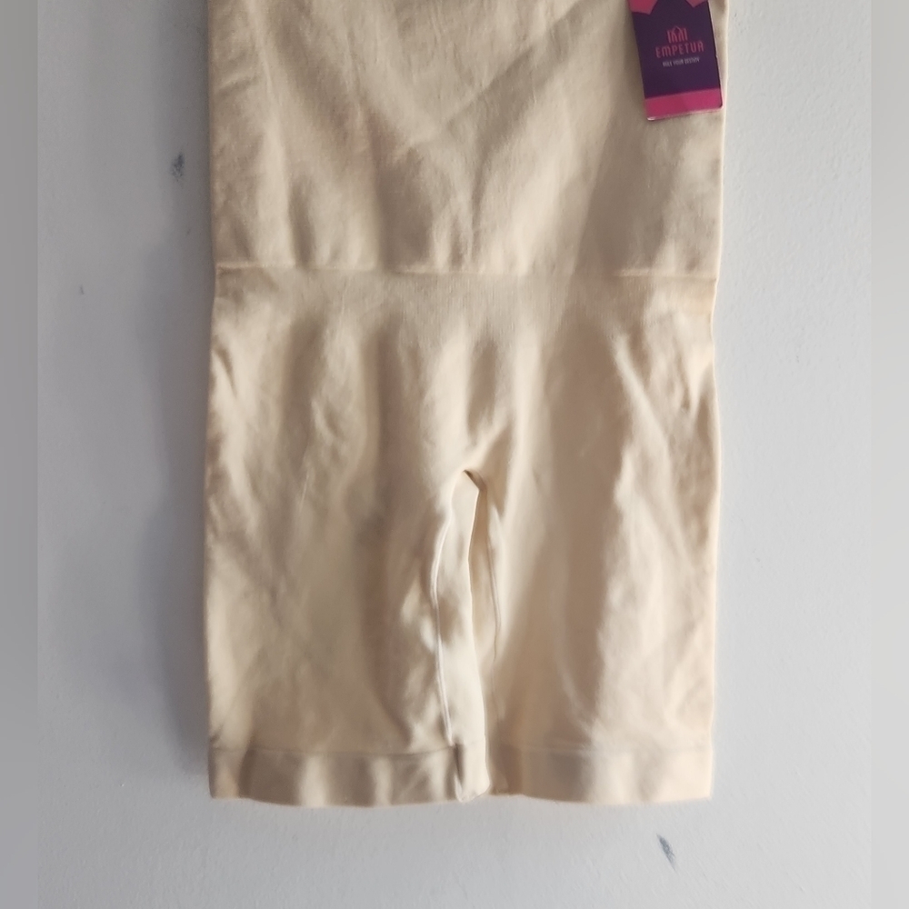 NWT Empetua by Shapermint Cream/Nude High Waist Shapewear Shorts size XL-XXL - Picture 2 of 7